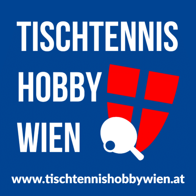 Logo des gemeinnützigen Vereins Tischtennis Hobby Wien – Mit kreativen Ideen wird der Wiener Tischtennissport sichtbar gefördert, unterstützt durch die Zusammenarbeit mit der Stadt Wien.