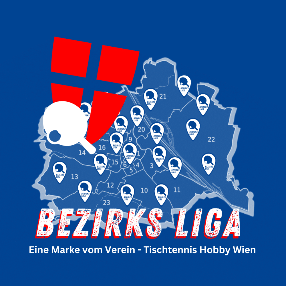 Die Wiener Tischtennis BezirksLiga - eine Marke vom Verein - Tischtennis Hobby Wien soll als Plattform dienen, um zahlreiche Menschen in Wien zusammenzubringen, die gemeinsam Tischtennis spielen möchten. Durch die Nutzung der öffentlichen Tischtennisplätze in der ganzen Stadt werden gesellschaftliche Verbindungen innerhalb der Bezirke und über ihre Grenzen hinaus gefördert.