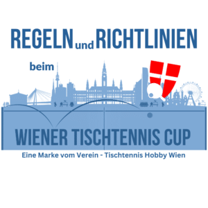 Das Wiener Tischtennis Cups - Regulativ wurde erstellt, um klare Vorgaben und Leitlinien festzusetzen. Es soll einen geordneten Ablauf und faire Bedingungen während der Veranstaltung sicherstellen.