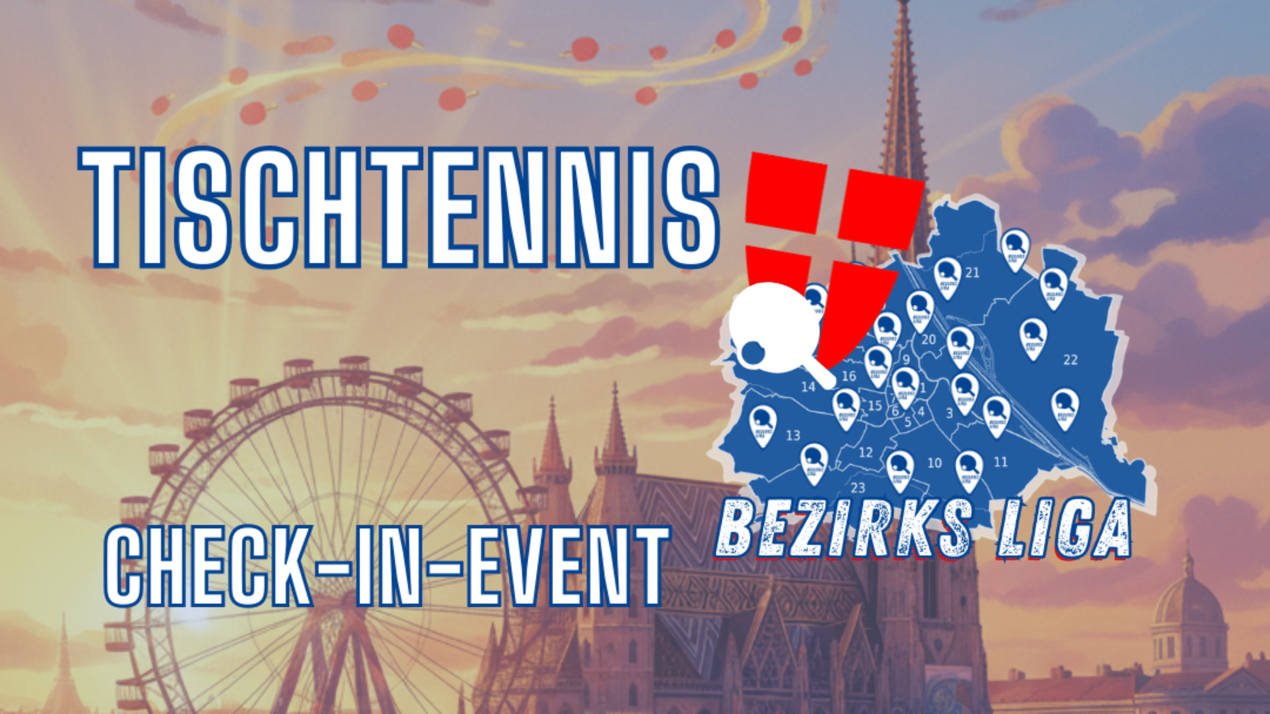 Gemeinsam haben wir Ende Jänner ein fettes Zeichen für den Sport in Wien gesetzt. Das Check-in-Event war der Startschuss für die Saison 2026: Teams wurden geschmiedet, neue Kontakte geknüpft und die Begeisterung an die Wiener Platten getragen. Unkompliziert, ohne Gebühren und für alle Spielstärken - so erleben wir Tischtennis in Wien neu!